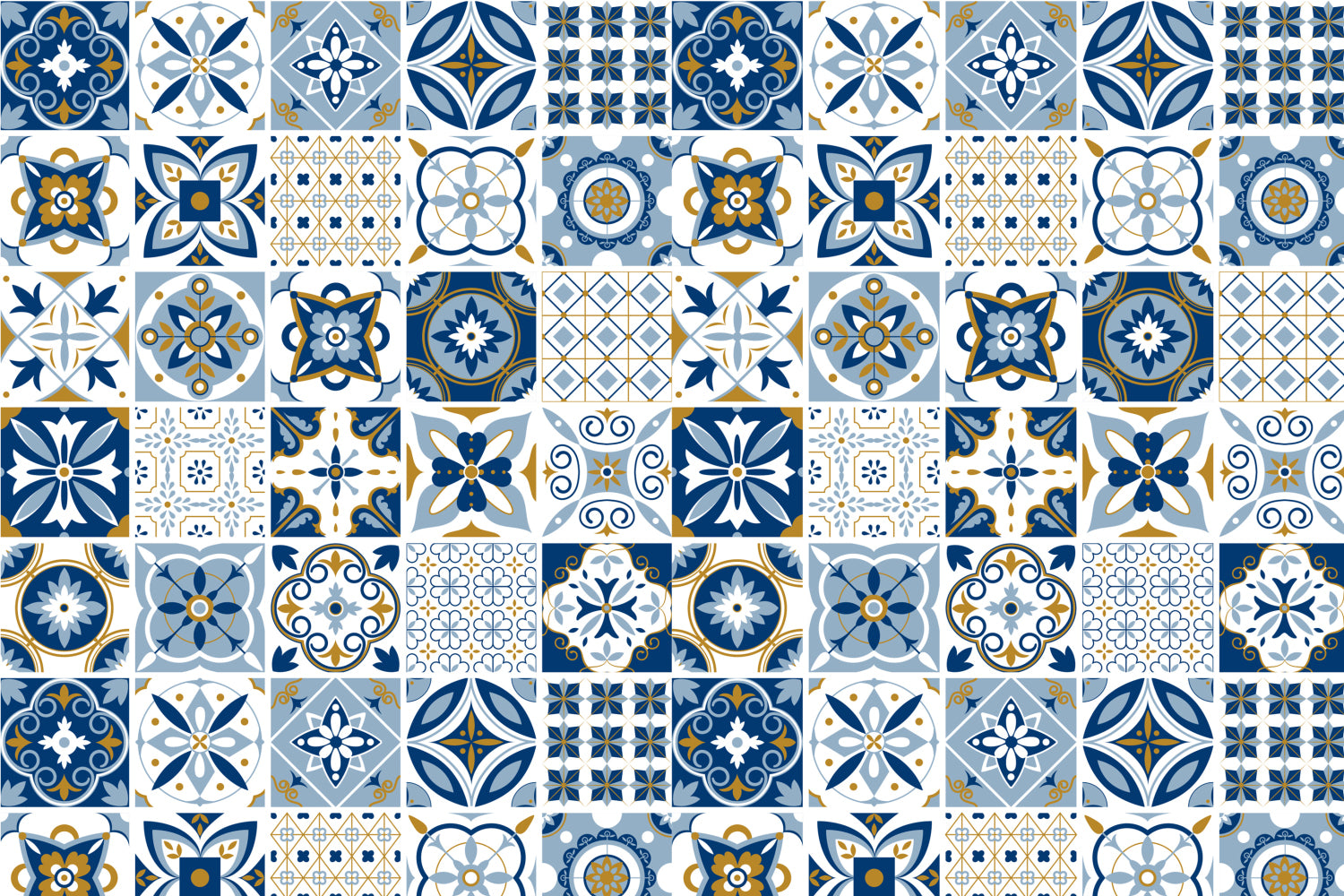Toilettenrückwand Patchwork