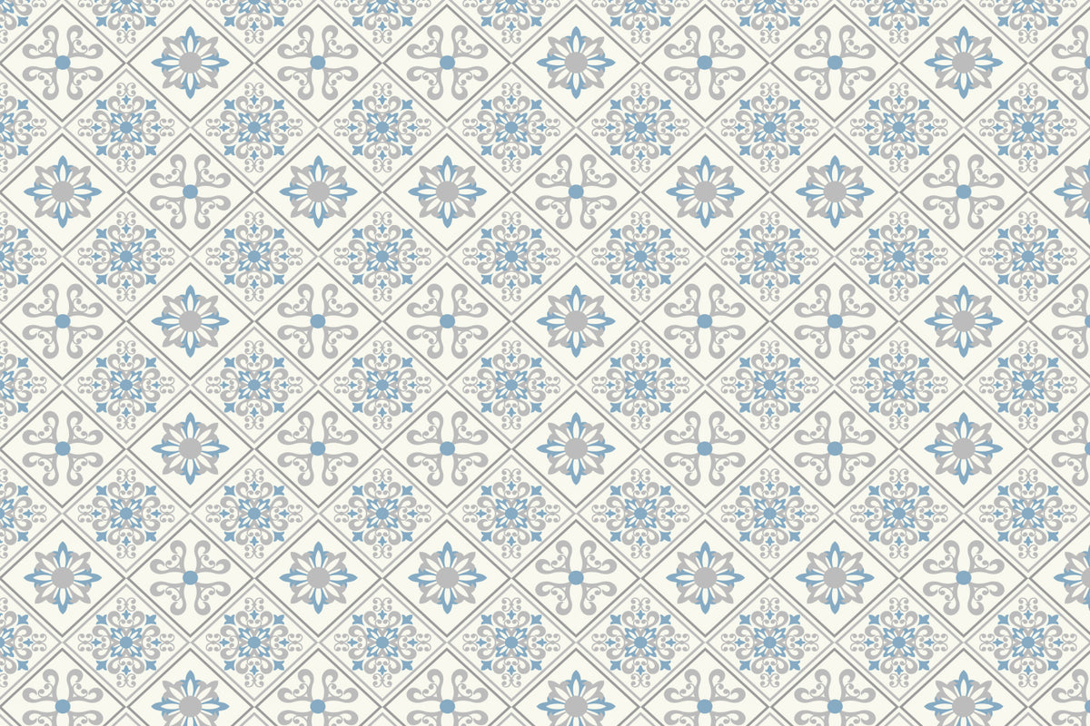 Toilettenrückwand Patchwork