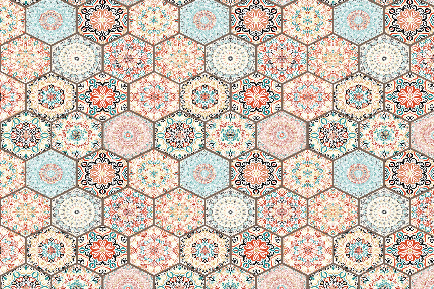 Toilettenrückwand Patchwork
