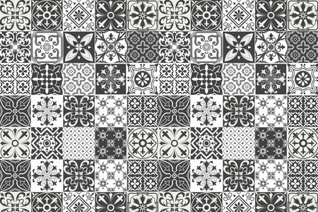 Toilettenrückwand Patchwork