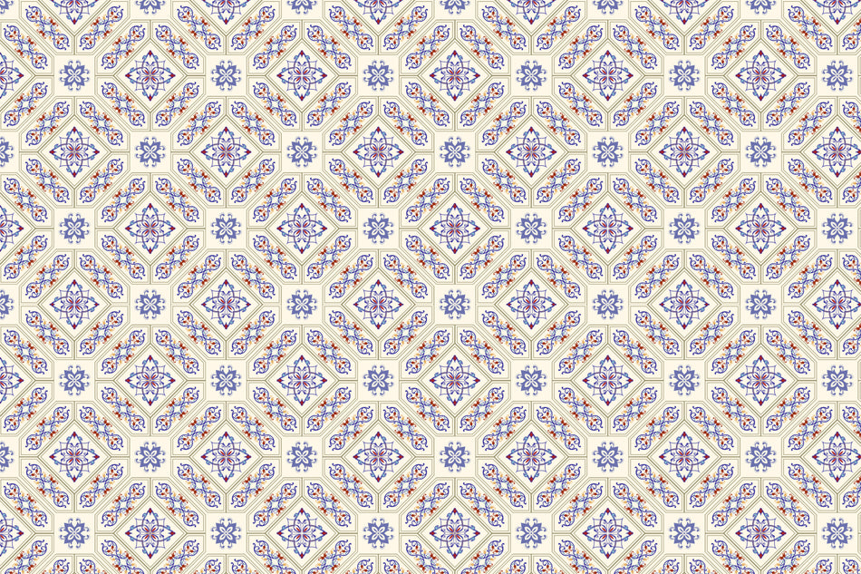 Toilettenrückwand Patchwork