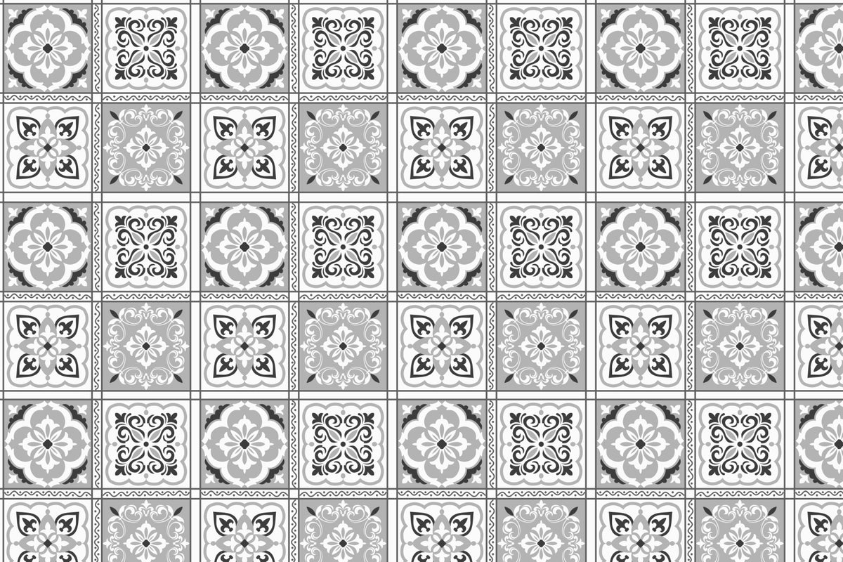 Toilettenrückwand Patchwork