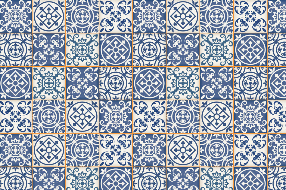 Toilettenrückwand Patchwork