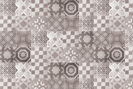 Toilettenrückwand Patchwork