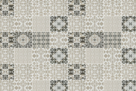Toilettenrückwand Patchwork