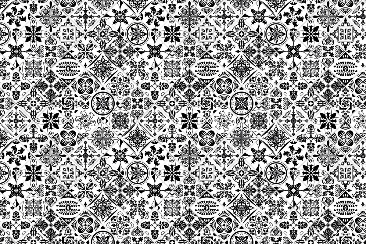 Toilettenrückwand Patchwork