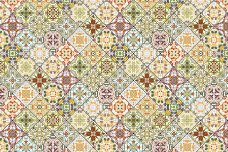 Toilettenrückwand Patchwork