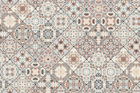 Toilettenrückwand Patchwork