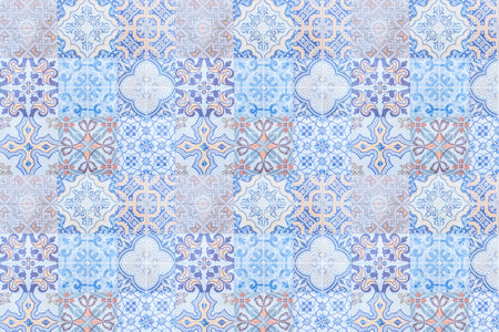 Toilettenrückwand Patchwork