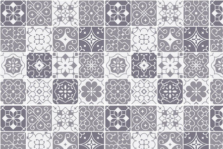 Toilettenrückwand Patchwork