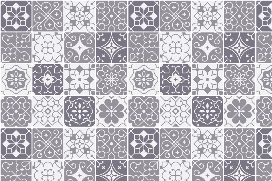 Toilettenrückwand Patchwork