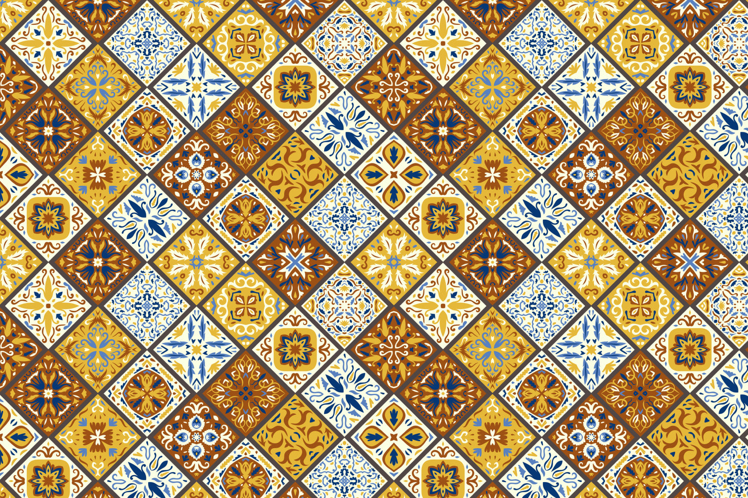 Toilettenrückwand Patchwork