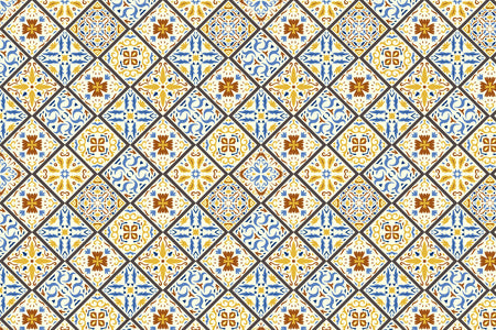 Toilettenrückwand Patchwork