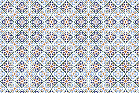 Toilettenrückwand Patchwork