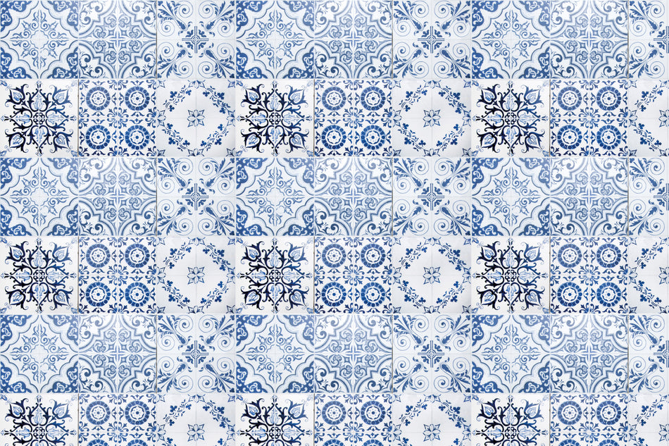 Toilettenrückwand Patchwork