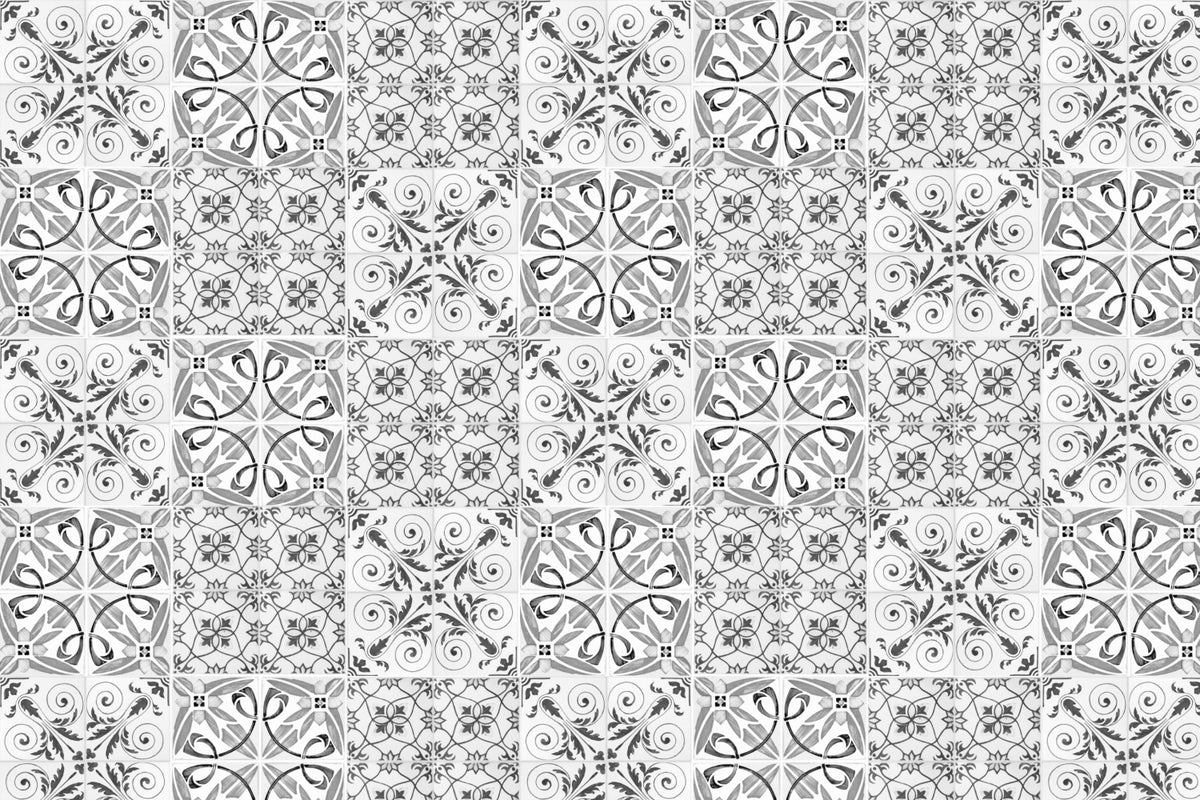 Toilettenrückwand Patchwork