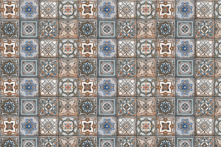 Toilettenrückwand Patchwork