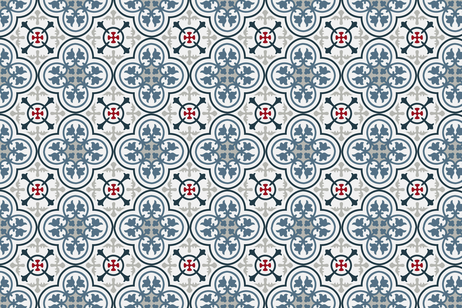 Toilettenrückwand Patchwork