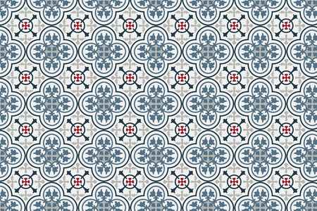 Toilettenrückwand Patchwork