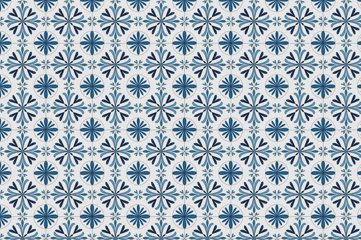 Toilettenrückwand Patchwork