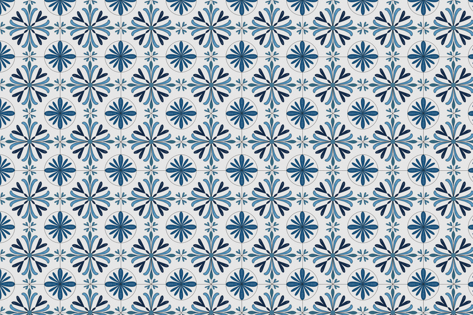Toilettenrückwand Patchwork
