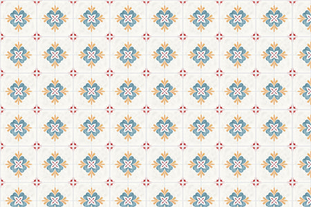 Toilettenrückwand Patchwork