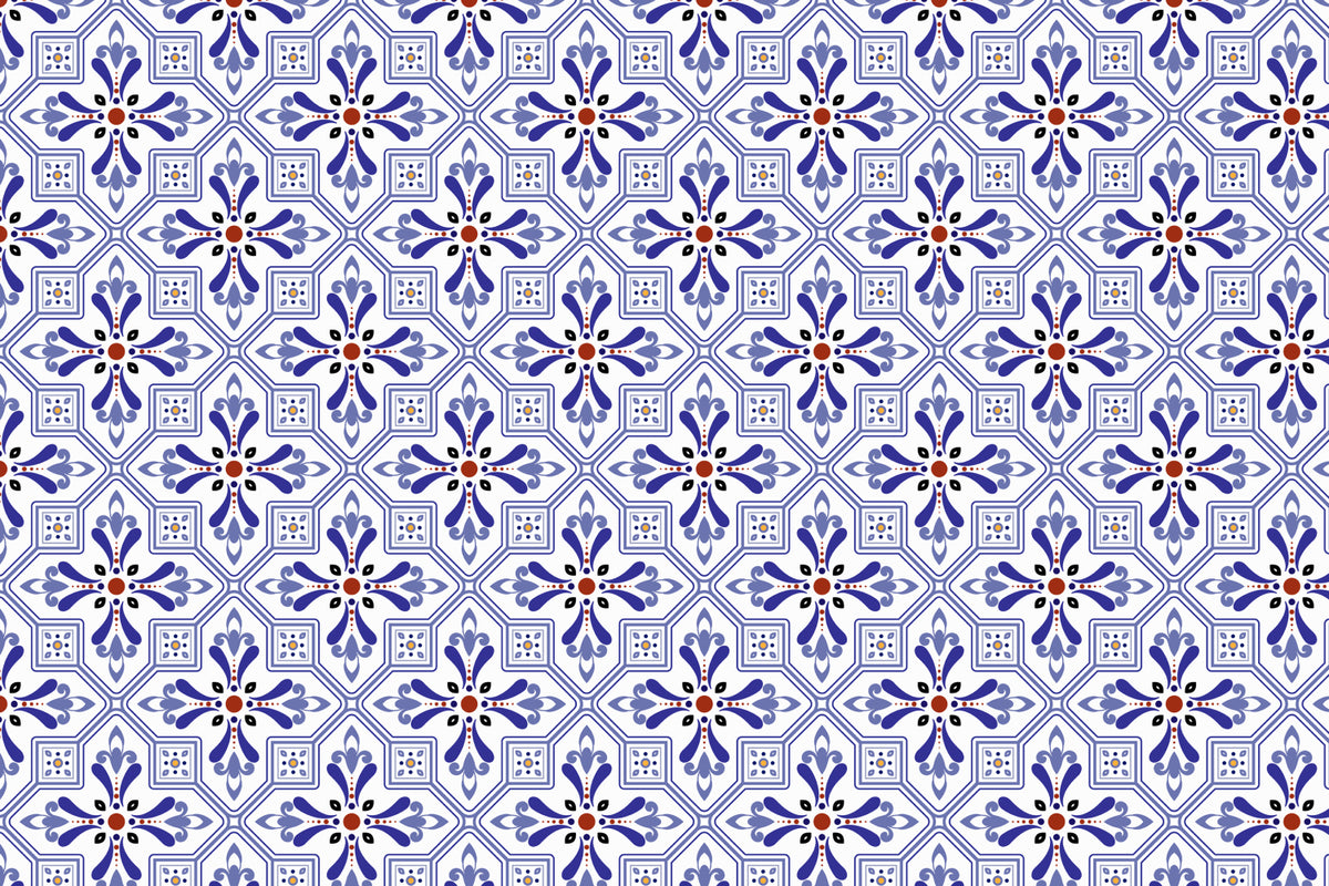Toilettenrückwand Patchwork