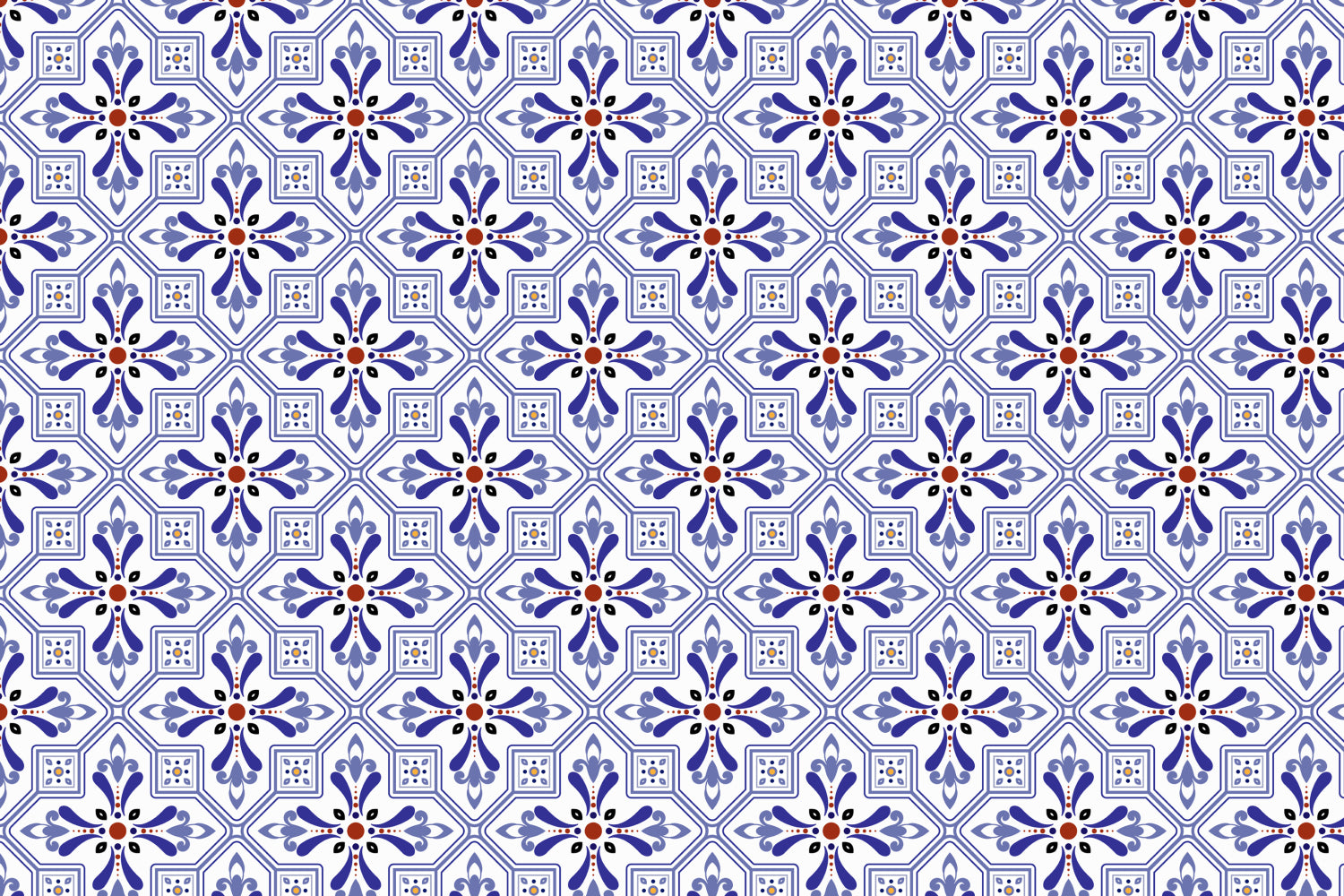 Toilettenrückwand Patchwork