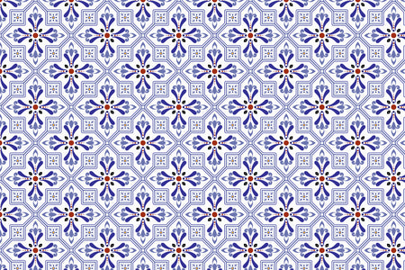 Toilettenrückwand Patchwork