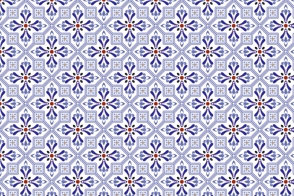 Toilettenrückwand Patchwork