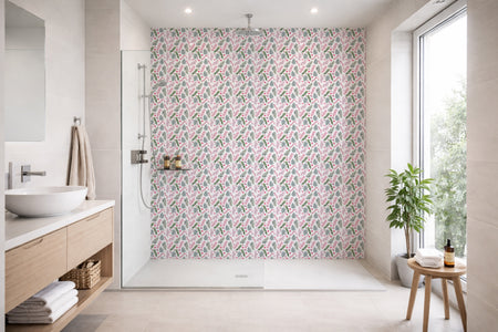 Toilettenrückwand Patchwork