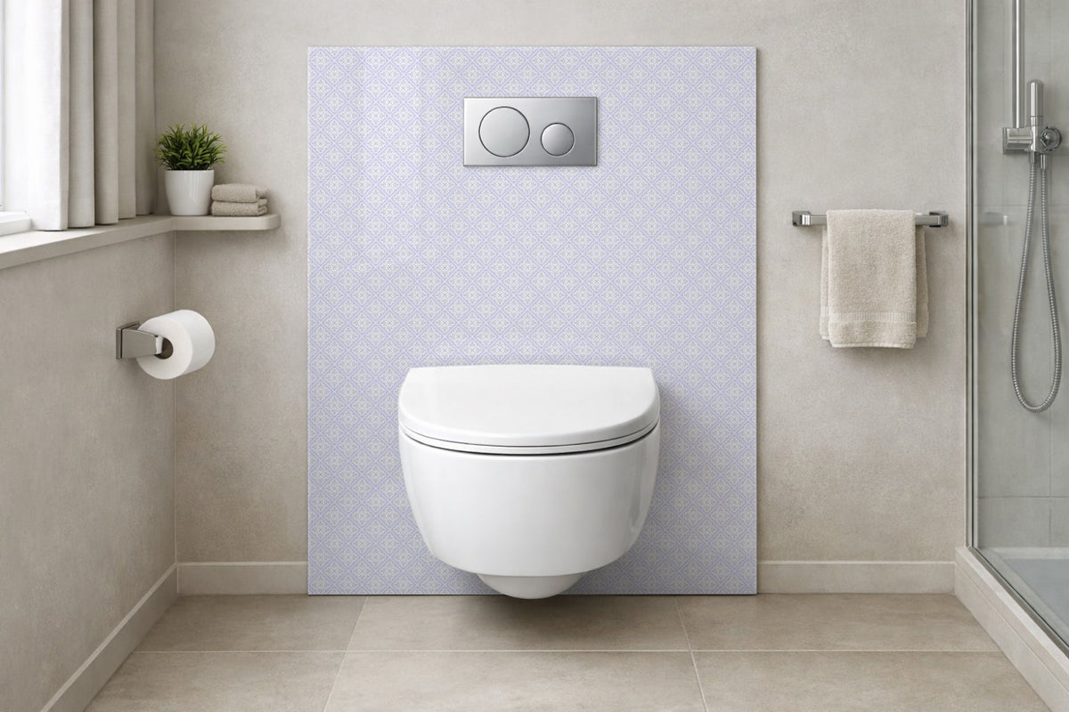 Toilettenrückwand Patchwork