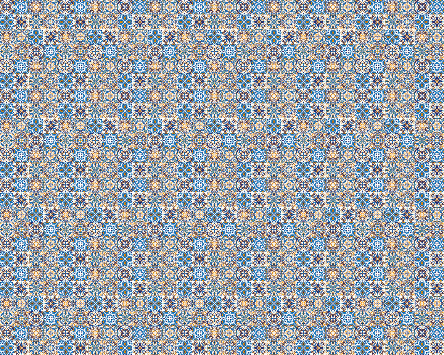 Toilettenrückwand Patchwork