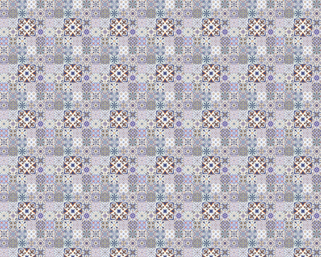 Toilettenrückwand Patchwork
