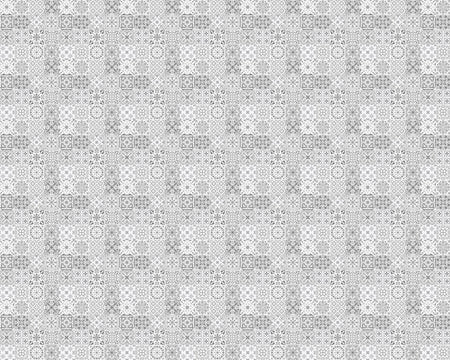 Toilettenrückwand Patchwork