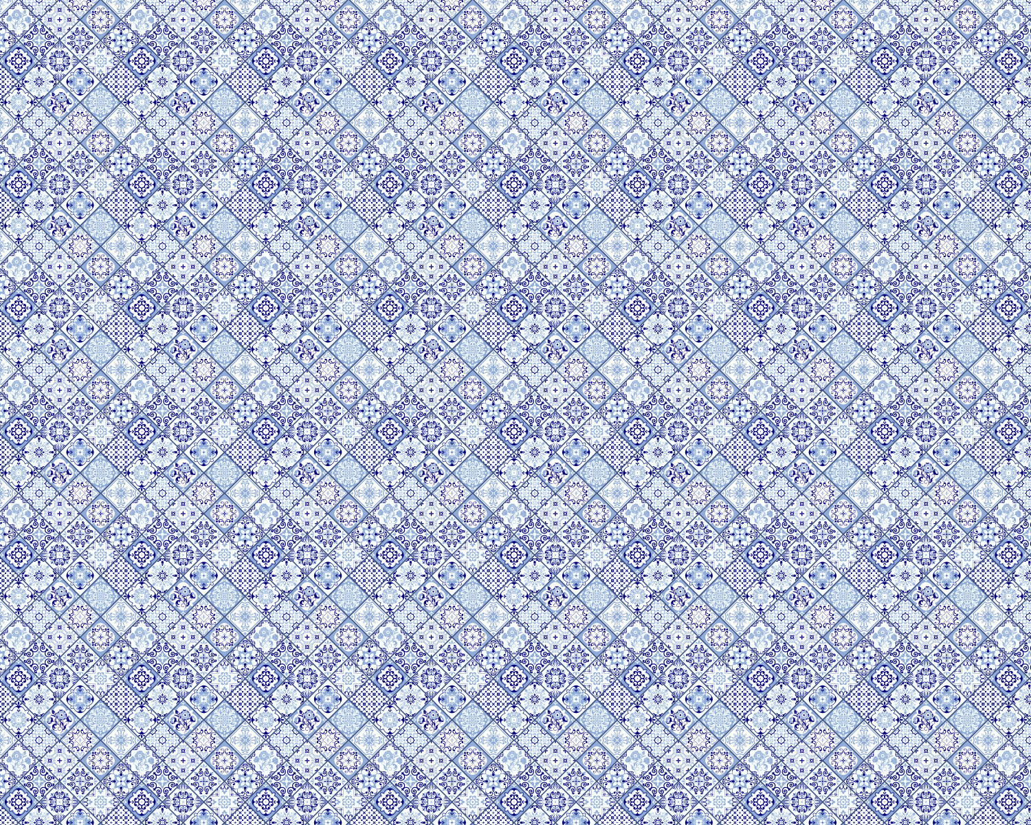 Toilettenrückwand Patchwork