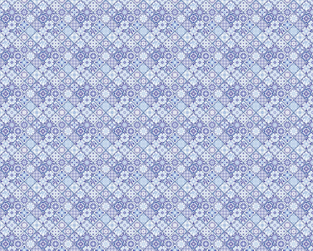 Toilettenrückwand Patchwork