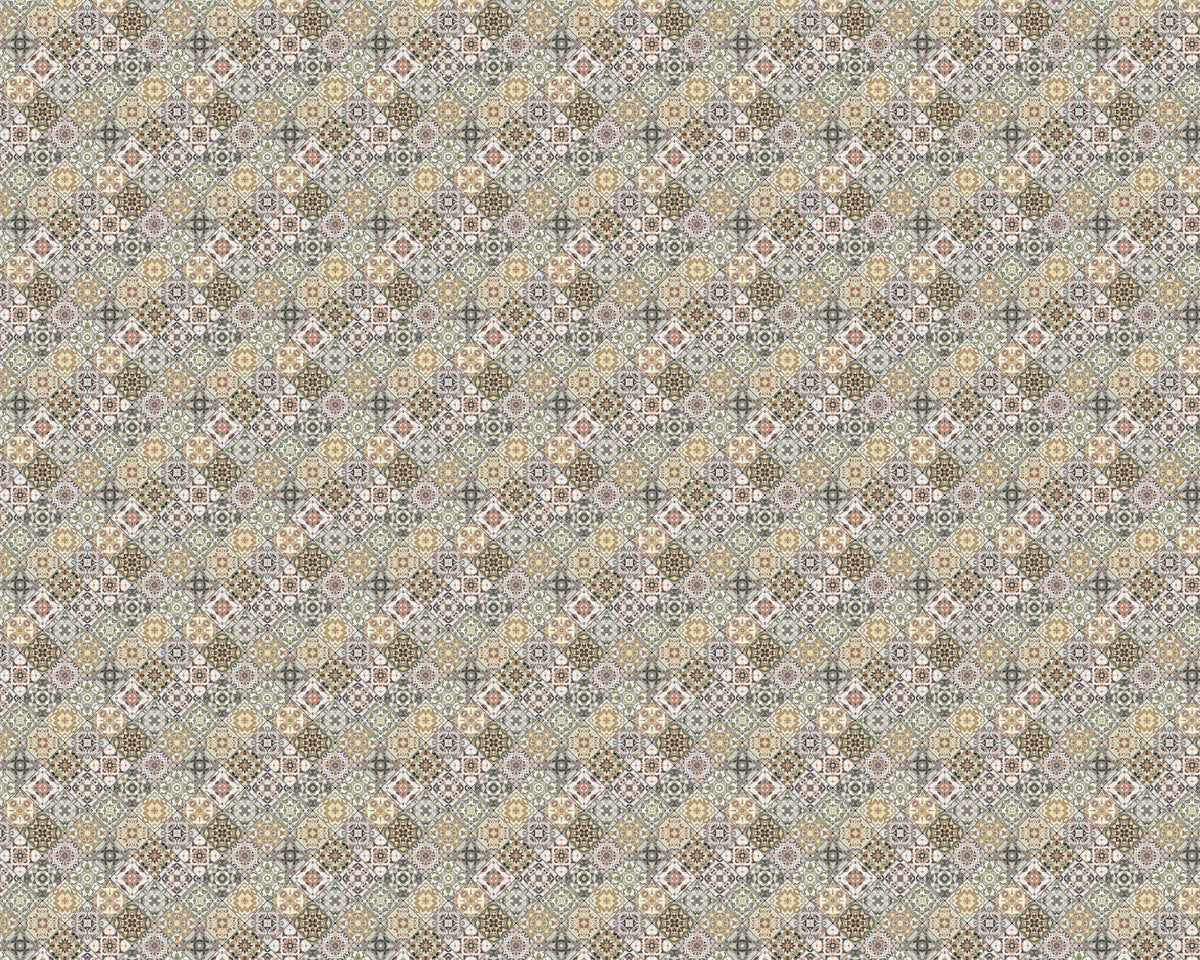 Toilettenrückwand Patchwork