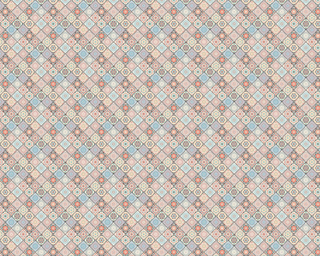 Toilettenrückwand Patchwork