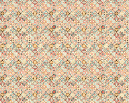 Toilettenrückwand Patchwork