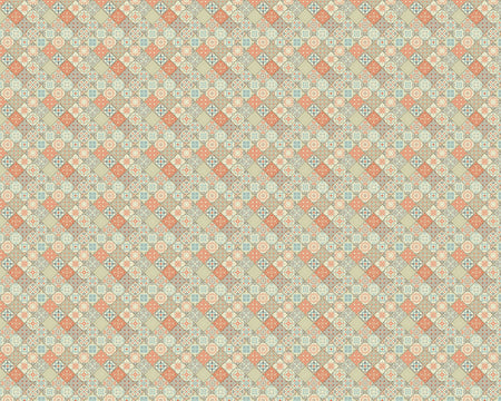 Toilettenrückwand Patchwork