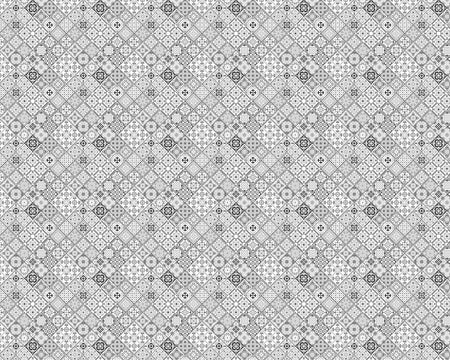 Toilettenrückwand Patchwork