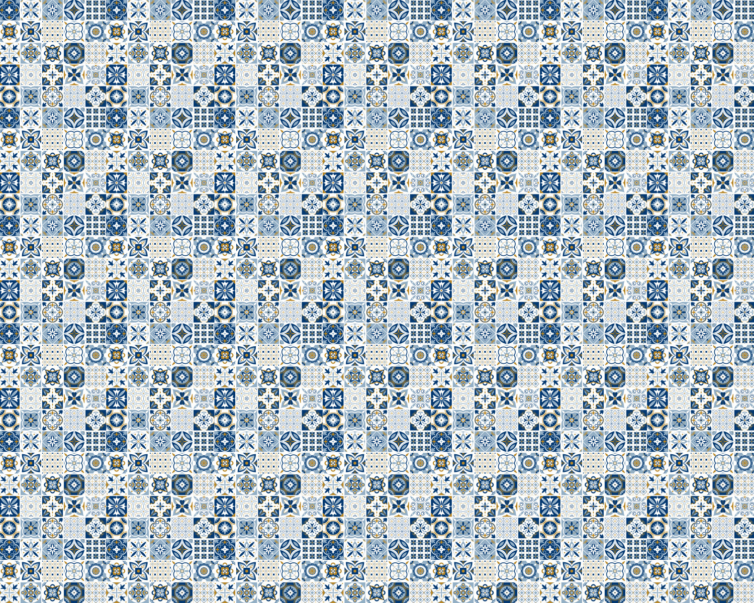 Toilettenrückwand Patchwork