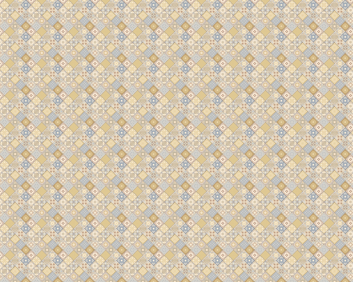 Toilettenrückwand Patchwork