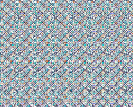 Toilettenrückwand Patchwork