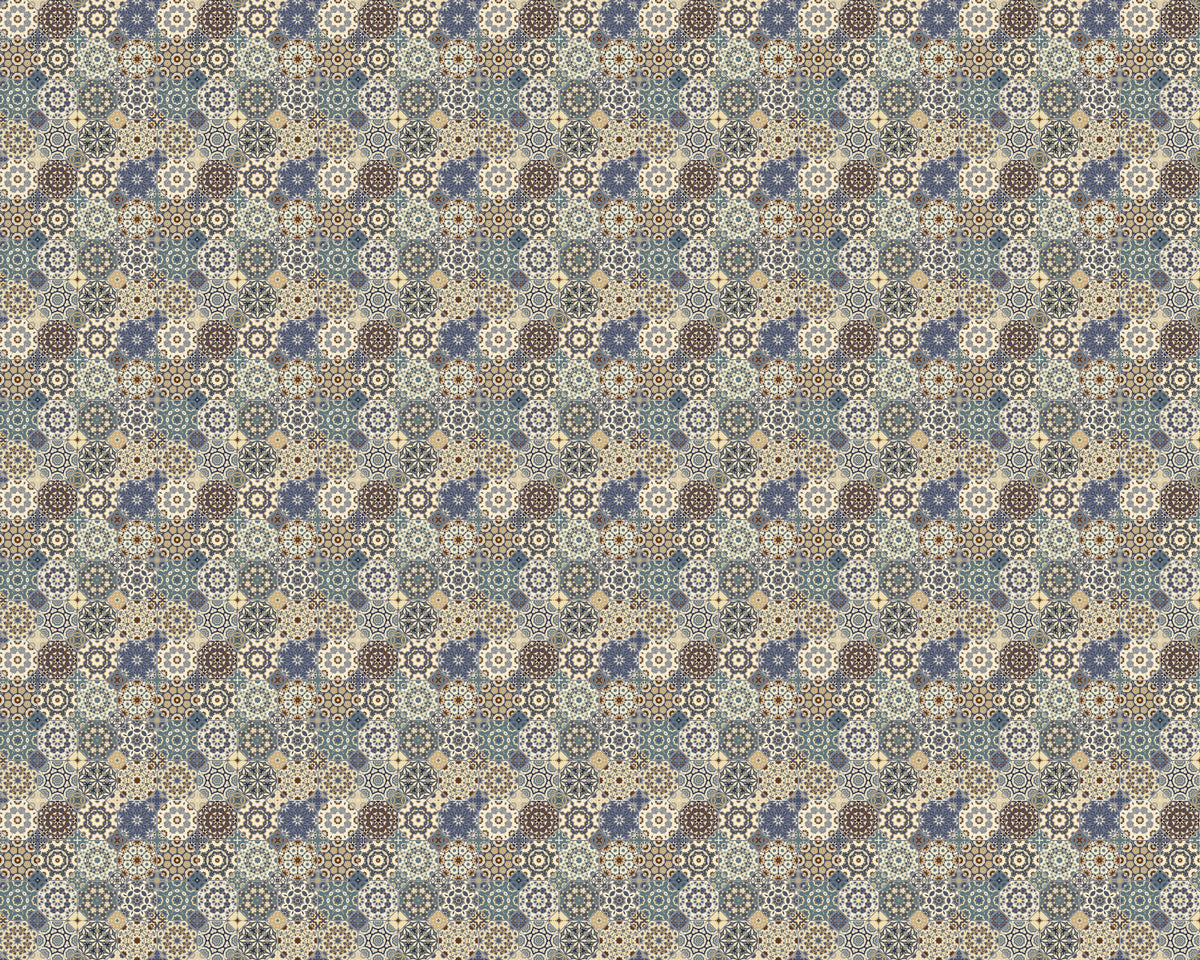 Toilettenrückwand Patchwork