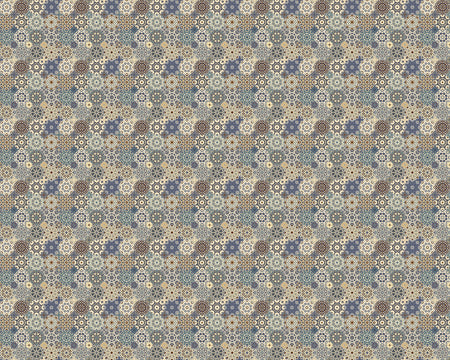 Toilettenrückwand Patchwork
