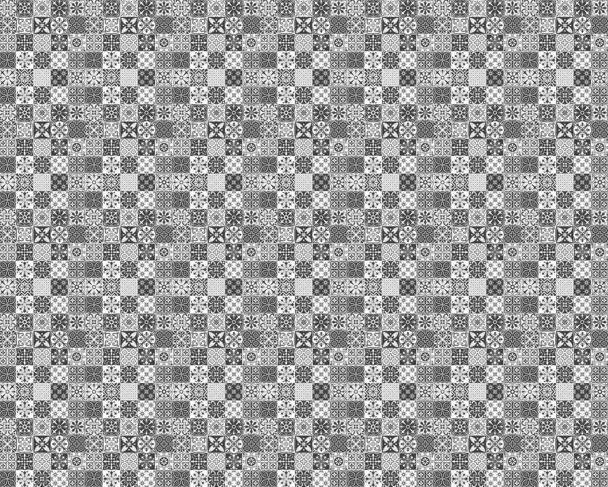 Toilettenrückwand Patchwork