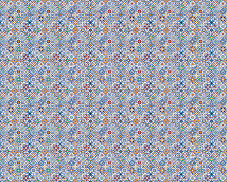 Toilettenrückwand Patchwork