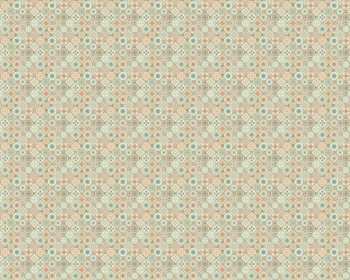 Toilettenrückwand Patchwork